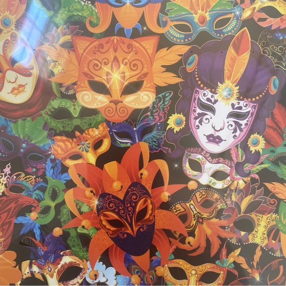 Magic Mask Brain Tree 1000 Piece Puzzle Includes Zipper Bag, Sorting Tray, Etc. - Picture 7 of 7